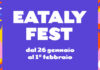 Arriva l’Eataly Fest, appuntamento dal 26 gennaio al 1 febbraio eataly