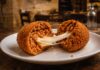 Supplì romano al telefono: ricetta, storia e trucchi per farlo filante Supplì romano aperto con mozzarella filante