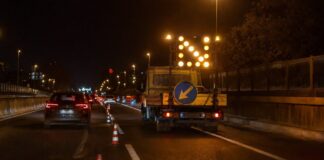 Tangenziale Est, lavori notturni fino al 27 settembre: orari e tratto interessato Lavori notturni sulla Tangenziale Est di Roma con restringimento della carreggiata