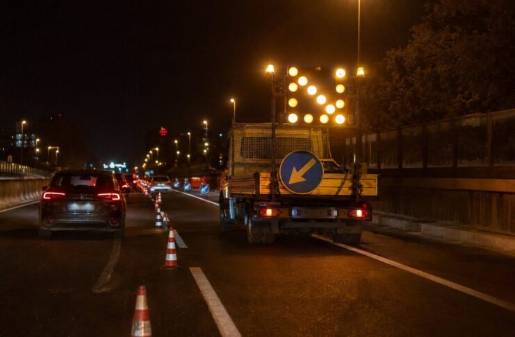 Tangenziale Est, lavori notturni fino al 27 settembre: orari e tratto interessato Lavori notturni sulla Tangenziale Est di Roma con restringimento della carreggiata