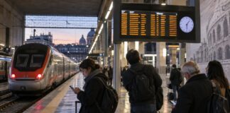 Sciopero treni 7 e 8 settembre 2026: orari, fasce garantite e collegamenti da Roma Passeggeri in attesa durante lo sciopero dei treni a Roma